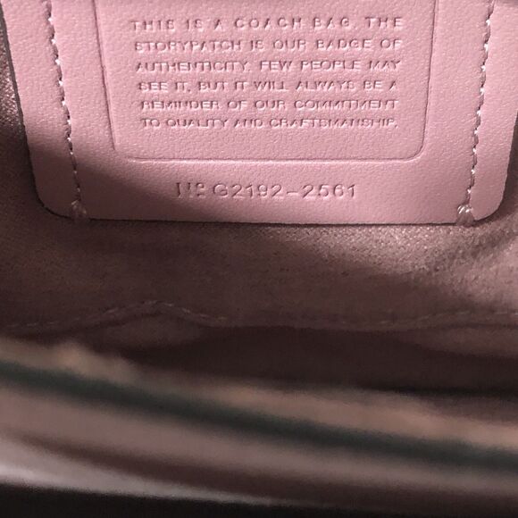 Coach Klare Chain Crossbody With Linear Quilting Flap PINK 2561 - Picture 12 of 15